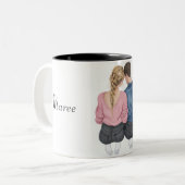 ラブリー結婚ズカップル マグ (正面左)