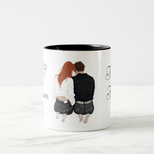 ラブリー結婚ズカップル マグ (中央)