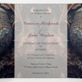 ラブリー結婚ズ 三つ折り招待状 (内部中)