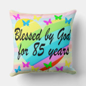 ラブリー85誕生日神の恵み枕 クッション (裏面)