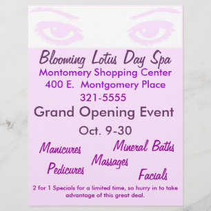 ラブリー アイズ ビジネス フライヤー