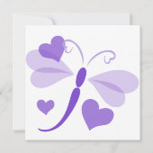 ラブリー・ドラゴン・フライ 招待状 (裏面)