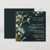 ラブリー・ナイト：ウェディング・招待状 招待状 (正面/裏面)