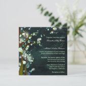 ラブリー・ナイト：ウェディング・招待状 招待状 (スタンド正面)