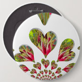 ラブリー・ハーツ・ヒューマニタリアン・デイ 世界は愛を必要としている 缶バッジ (正面&裏面)