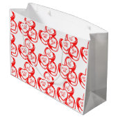 ラブリー バレンタインデー「私をキスして。私のものに」 ラージペーパーバッグ (裏面アングル)