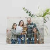 ラブリー フロスト ハッピー ニュー イヤー フォト カード (スタンド正面)