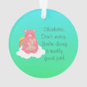 ラブリー・ベア・ファミリー   オーナメント (裏面)