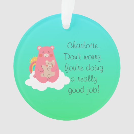 ラブリー・ベア・ファミリー   オーナメント (正面)