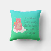 ラブリー・ベア・ファミリー クッション (裏面)