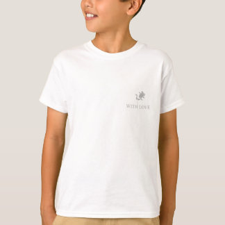 ラブリー ホワイトTシャツ Sサイズ Tシャツ