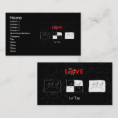 ラブルトジー惑星 名刺 (正面/裏面)