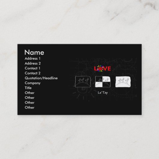 ラブルトジー惑星 名刺 (正面)