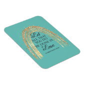 ラブレインボーで行われる金ゴールド マグネット (右側)