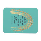 ラブレインボーで行われる金ゴールド マグネット (横)