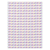 ラブレインボーゲイプライドケーキ結婚LGBTの装飾 テーブルクロス (正面)