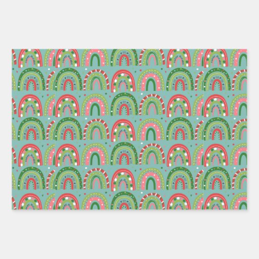 ラブレインボー ラッピングペーパーシート (正面)