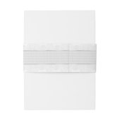 ラブレエレガントースファンシーブライダルシャワー招待 招待状ベリーバンド (裏面例)