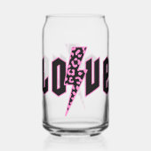 ラブレオパードプリント稲妻V2 ガラス缶 (裏面)