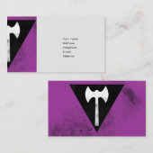 ラブレズビアン国旗 名刺 (正面/裏面)