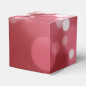 ラブレタリング赤いハート フェイバーボックス (裏面サイド)