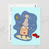 『ラブレターで待つ』 ポストカード (正面/裏面)