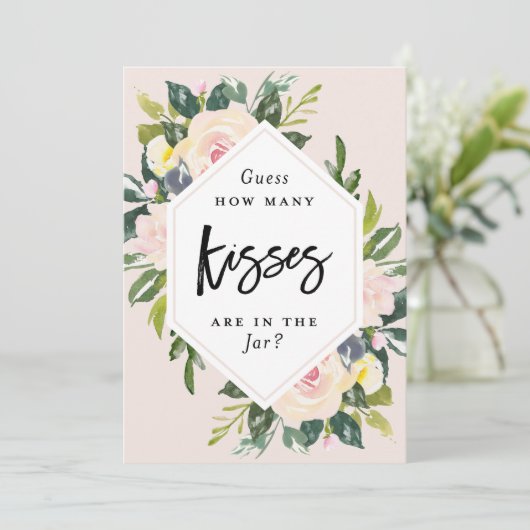 ラブレターのような手書きの推測 キス イン ジャー フローラル ブラッシュ (スタンド正面)