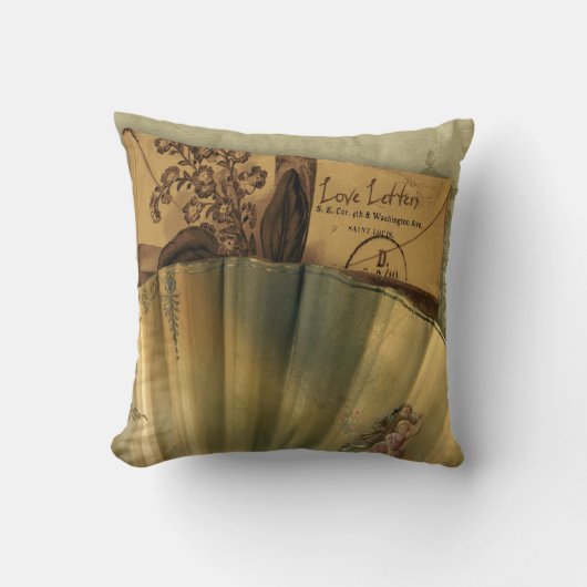 ラブレターのバレンタイン クッション (正面)