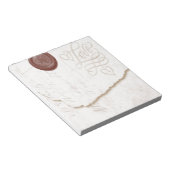 ラブレターのメモ帳 ノートパッド (アングル)