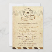 ラブレターの結婚式招待状 招待状 (正面)