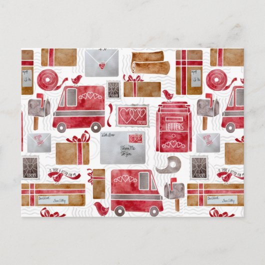 ラブレターはがき ポストカード (正面)