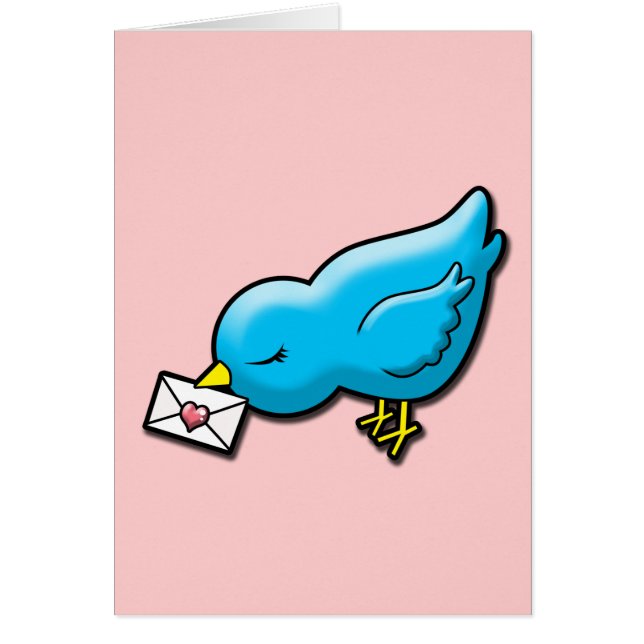 ラブレターを持つブルーバード (正面)