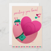 ラブレターを郵送 シーズンカード (正面/裏面)