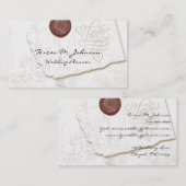 ラブレターウェディングプランナー名刺 名刺 (正面/裏面)