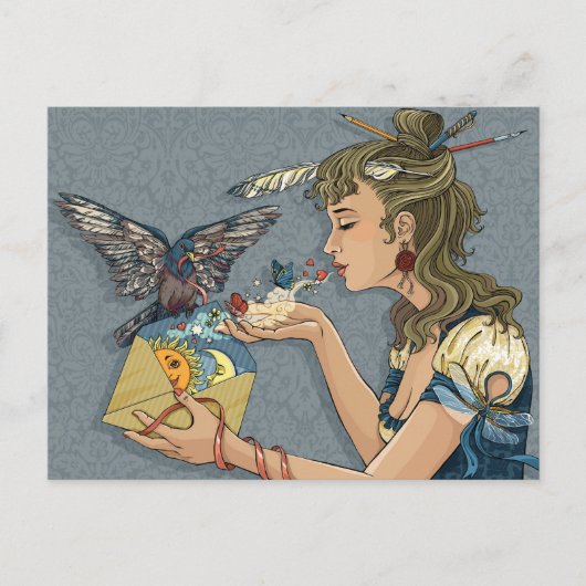 ラブレターカード ポストカード (正面)