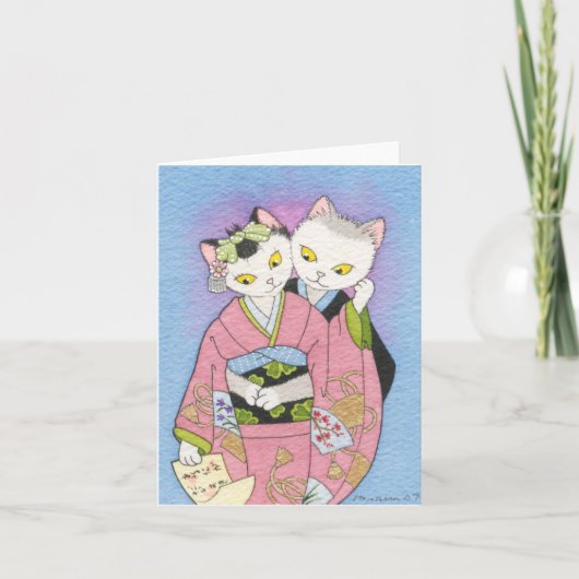 ラブレターノートカード カード (正面)