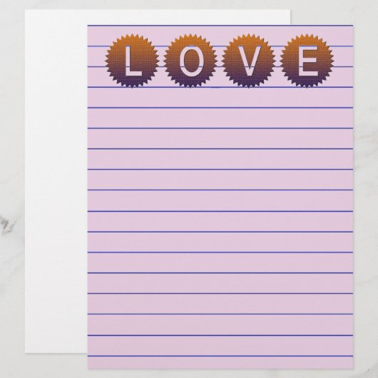 ラブレターヘッド (正面/裏面)