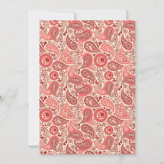 ラブレターマイクロ結婚の手書きバラパイル 招待状 (裏面)