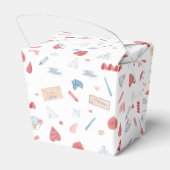 ラブレター愛ノートValentinesパーティー治療 フェイバーボックス (裏面サイド)