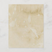 ラブレター手書きヴィンテージ結婚テーマ (裏面)