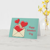 ラブレター | お好きなテキストを追加 カード (黄色い花)