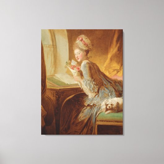 ラブレター キャンバスプリント (正面)