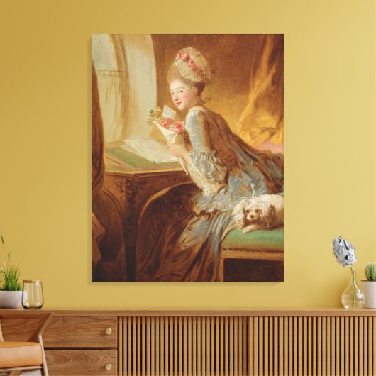 ラブレター キャンバスプリント (インサイチュ (リビング))