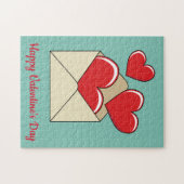 ラブレター |テキストの追加 ジグソーパズル (横)