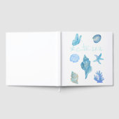 ラブレター デザイン - ラブ、カリブ海諸島 xxoo ゲストブック (全面)