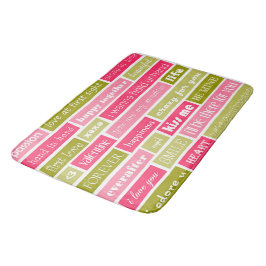 ラブレター バスマット