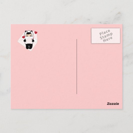 ラブレター ポストカード (裏面)