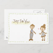 ラブレター ポストカード (正面/裏面)