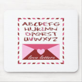 ラブレター マウスパッド (正面)