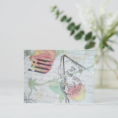 ラブレター – 消印 ポストカード (スタンド正面)